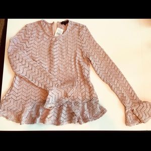 NWT English Factory Knit Top Bloomingdale’s